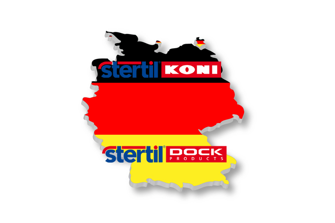 Stertil-Koni and Stertil Dock Products Deutschland opgericht in 1999