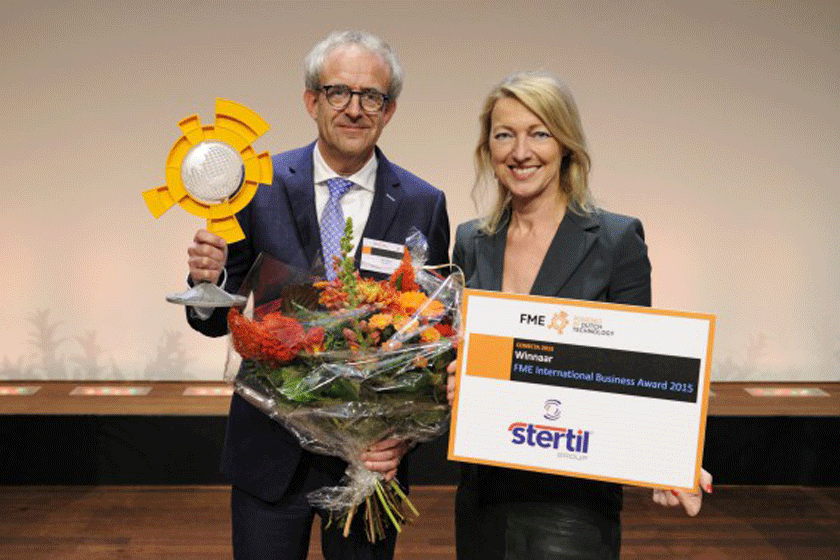 Stertil wint prestigieuze FME International Business Award